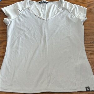 Women's Gray V-Neck Top/8